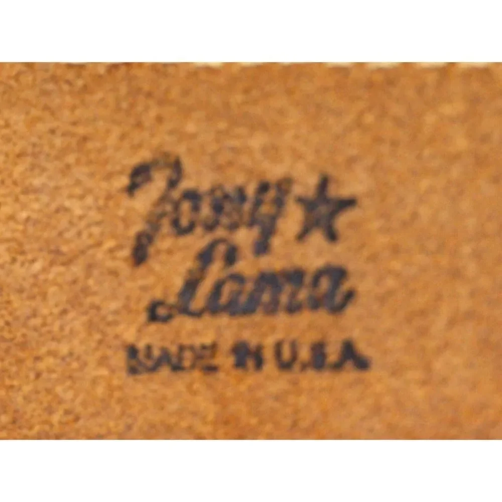 Tony Lama TAN BROWN GENUINE LEATHER 1.25